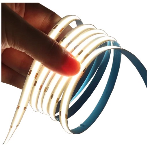 Neónový COB LED pás 12V 1m Homogénny NEUTRÁL