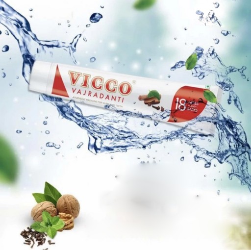 PRÍRODNÁ VICCO PASTA PRE CITLIVÉ ZUBY A ĎASNÁ BEZ FLUORIDU, CUKRU