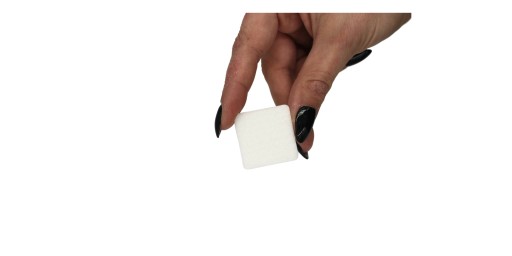 Plstené podložky pod nábytok, 18 ks, BIELE, ODOLNÉ