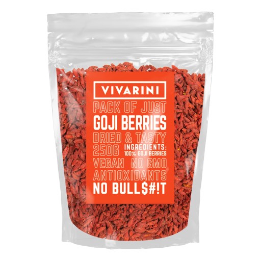 Vivarini Goji Bobule 250g sušené PREMIUM KVALITY