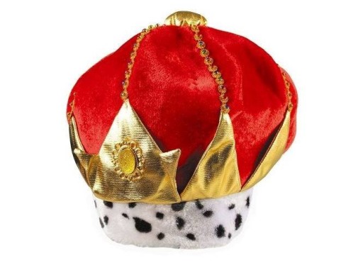 Klobúk Kráľ karnevalový prevlek Crown Betlehem Hra
