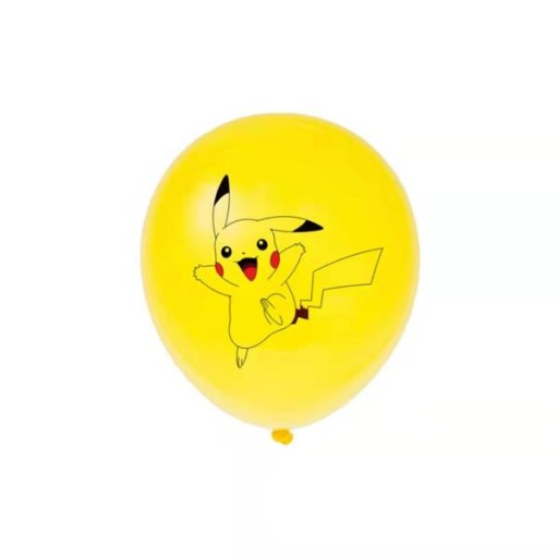 POKEMON PIKACHU LATEXOVÉ BALÓNY 10 KS. 12 PALCOV