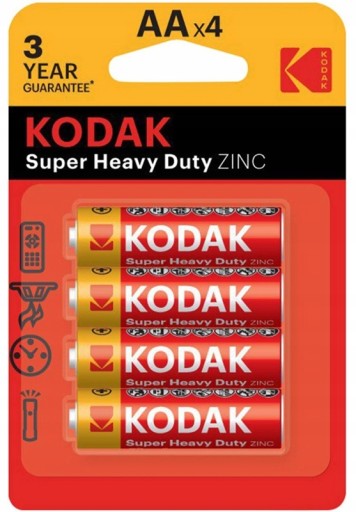 KODAK AA R6 PRSTOVÉ BATÉRIE BLISTER A'4 KUSY