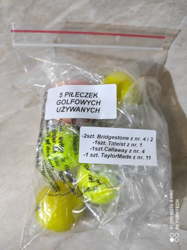 Golfové loptičky