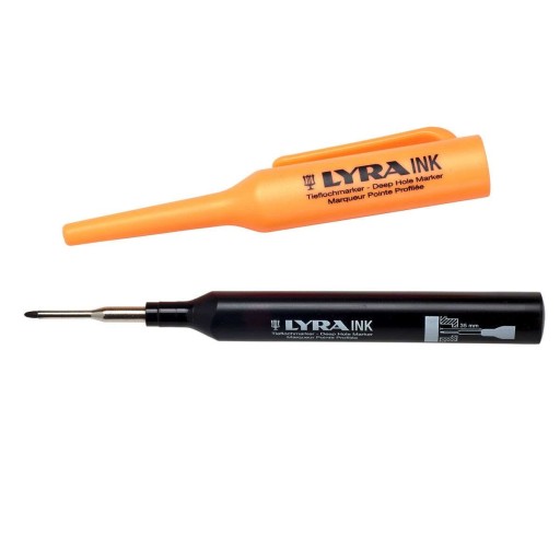 LYRA-INK 480099 čierny popisovač hlbokých dier