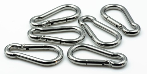 8mm KARABÍNA 8x80 KARABÍNA KYSELINOM ODOLNÁ KIPA nerez inox A4 8249