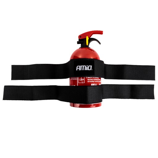 Držiak na hasiaci prístroj do auta so zapínaním na suchý zips