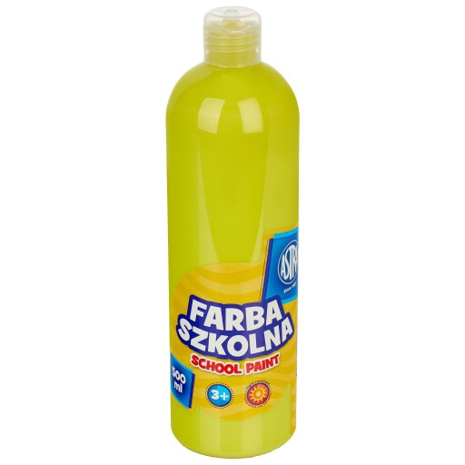 ŠKOLSKÝ CITRÓNOVÝ PLAGÁT FARBA 500 ML ASTRA
