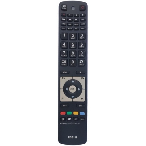 Diaľkové ovládanie Yantai RC5111 pre TV Vestel 32H8L06 LCE32FH08
