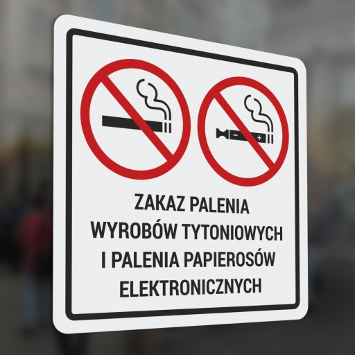 Zákaz fajčenia - nálepka 10x10
