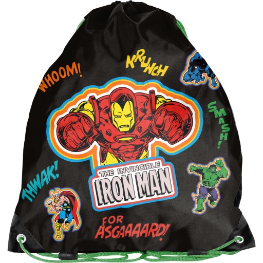 IRON MAN AVENGERS PE TAŠKA TOPÁNKY HULK SLIPPERS