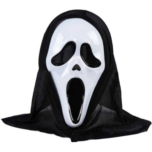 KRÍČIACA MASKA S HALLOWEENSKOU KRÍČOVOU MASKOU KUKÚČOU