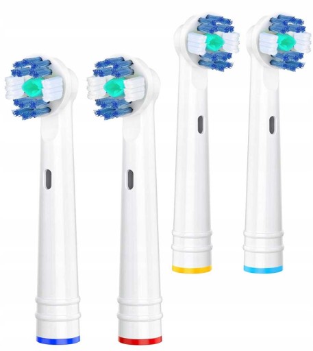8x HLAVICE ELEKTRICKEJ KEFKY ORAL-B 3D, BIELA NÁHRADNÁ