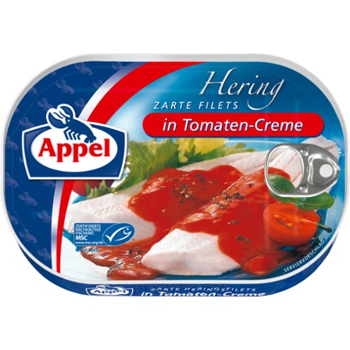 Mp.Filets sleďový krém pom.200g