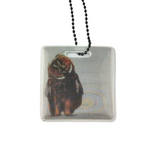 Reflexný prívesok Soft Silver Owl AGR