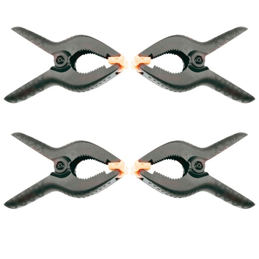 4 x stolárska svorka, odpružená modelovacia spona, 150 mm TOP TOOLS
