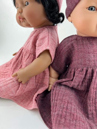 Čelenka pre Miniland 38 cm a Paola Reina, námornícka modrá
