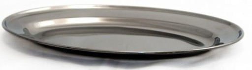 OVÁLNY NEREZOVÝ podnos 20CM