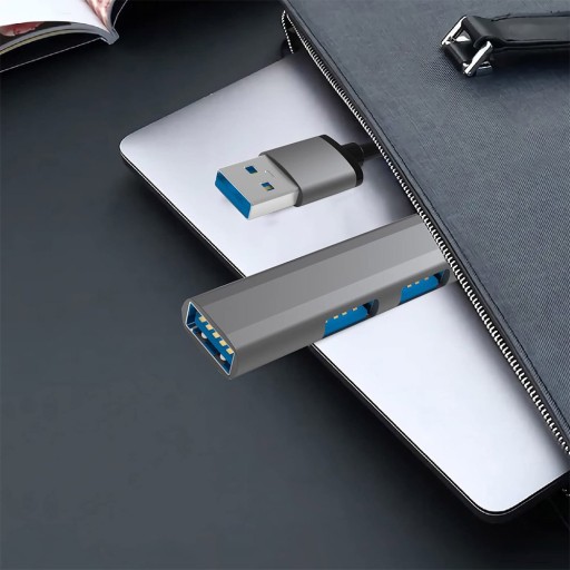 ADAPTÉR SPLITTER SPLITTER SUPER SLIM HUB 4x USB-A 3.0
