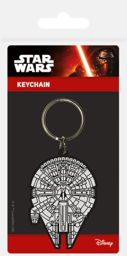 Gumová kľúčenka Star Wars Millennium