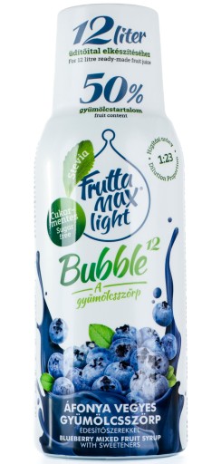 Koncentrát na sirup Sodastream FruttaMax Blueberry light 500 ml
