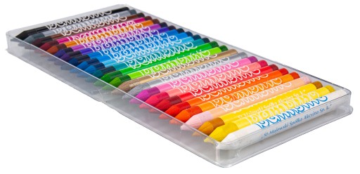 BAMBINO PASTELKY 24 FARIEB KAOLÍNOVÁ HLINA
