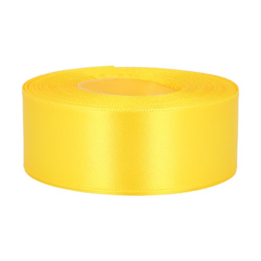 ŽLTÁ SATÉNOVÁ STUHA 30mm polimex 3016