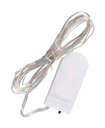 SVIETIACA LED LAMPA KÁBEL 10 KS 100 cm + BATÉRIE