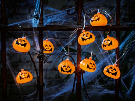 LIVARNO SVETELNÁ VENČICA HALLOWEENSKÝCH SVIETID