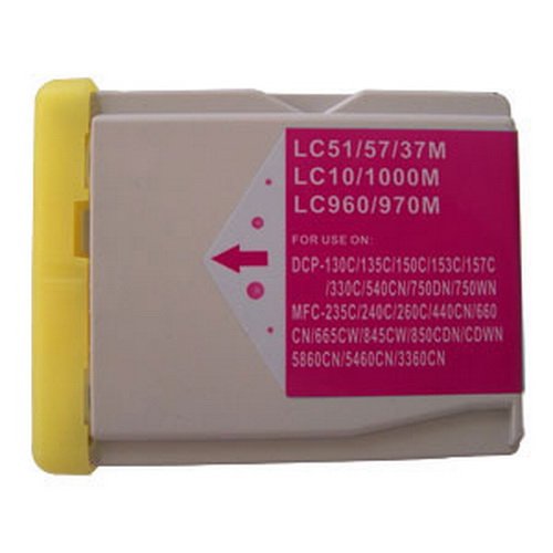 4x atrament pre BROTHER 135C 260C 540C LC970 LC1000 960