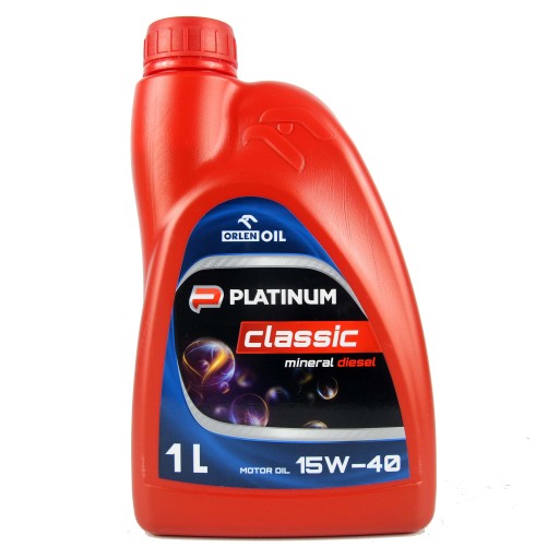 PLATINOVÝ KLASICKÝ OLEJ 15W-40 DIESEL 1L
