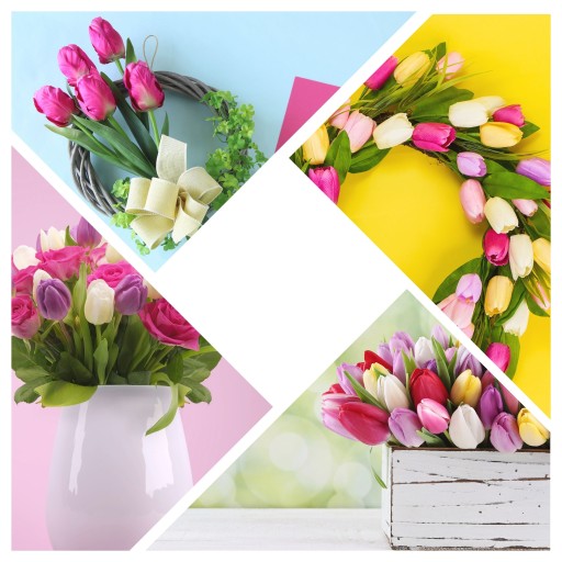 TULIPS TULIPSOVÁ KYTICA umelé kvety, ako ozajstné, dekoračné na balkón