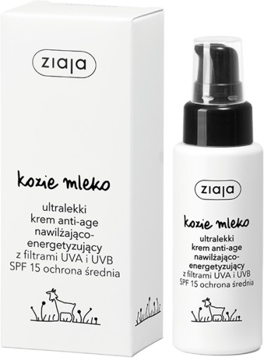 ZIAJA ultraľahký anti-age hydratačný krém 50ml