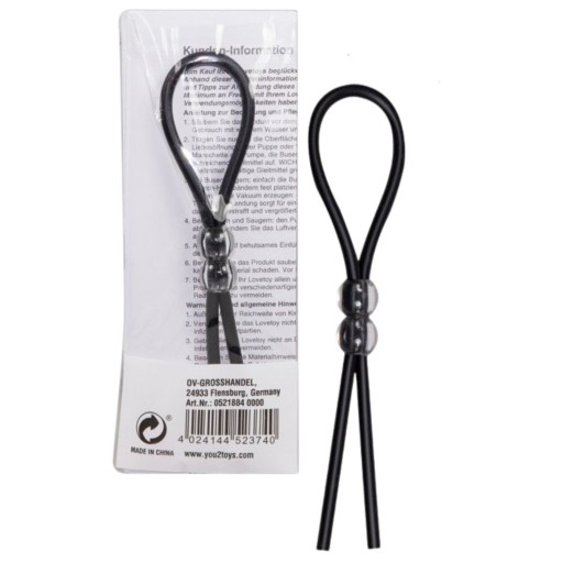 Black Ring kompresný krúžok na penis