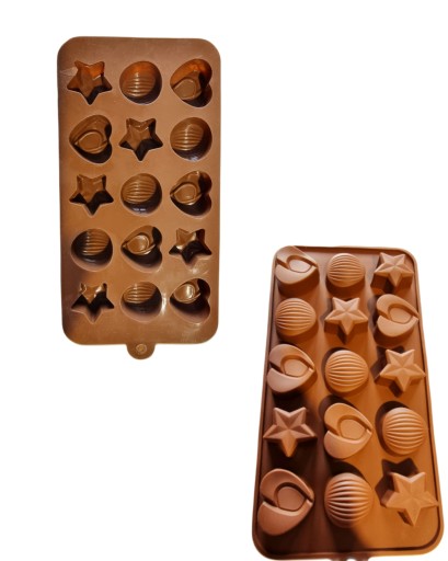SILIKONOVÁ forma, forma na ČOKOLÁDU, pralinky, čokolády