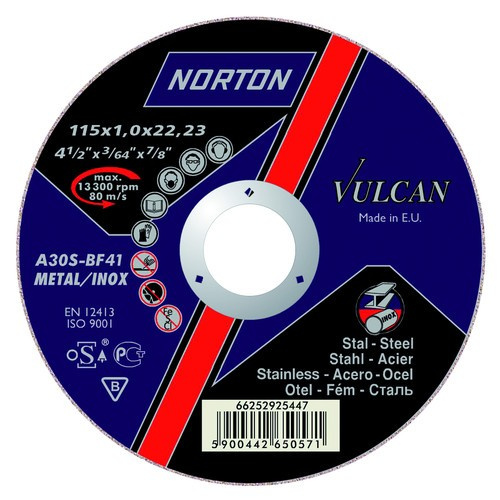 Rezný kotúč 230x22,23x1,9mm T41 A46S Norton Saint-Gobain