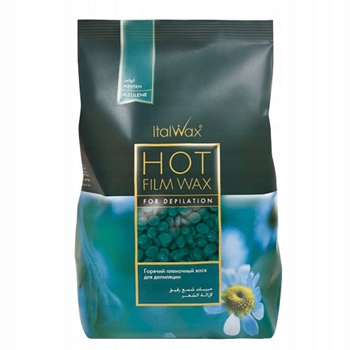 HARD WAX Azulene ITALWAX 250g depilácia