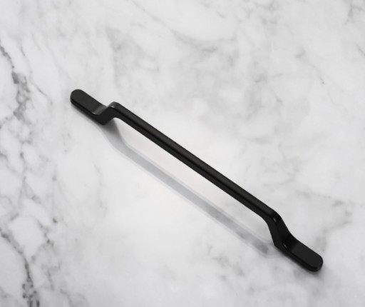 ÚCHYTKA NA NÁBYTOK -160mm MATNÁ ČIERNA MODERNÁ