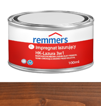 Remmers HK-Lasur impregnácia dreva 100ml orech