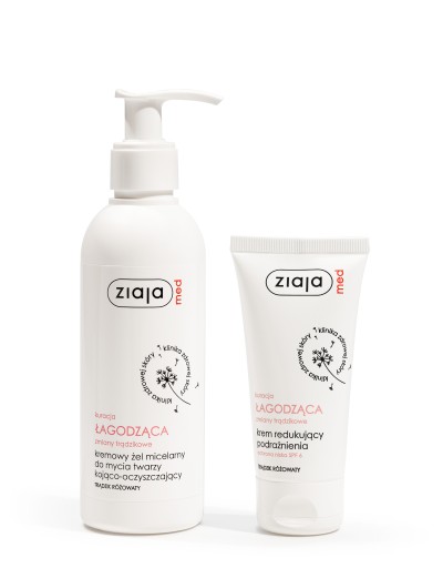 ošetrenie upokojujúci krém na akné SPF 6