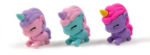 KIDEA darčeková sada školská ceruzka, pastelky a gumy Unicorn