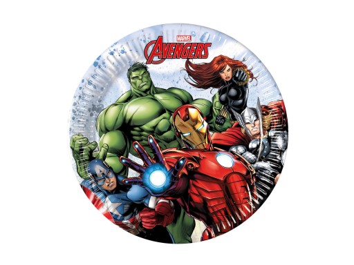 Avengers Infinity Stones Disney papierové taniere 20 cm 8 ks.