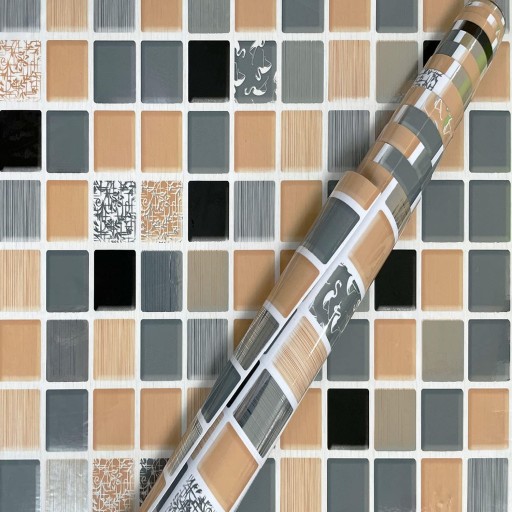 Samolepiaca mozaiková fólia do kuchyne a kúpeľne 40 x 300 cm