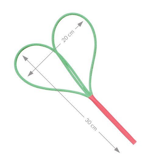 Mydlová bublinková tyčinka Heart pre deti