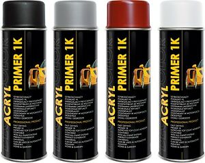 Sprej do auta ACRYL 1k 500ml čierny