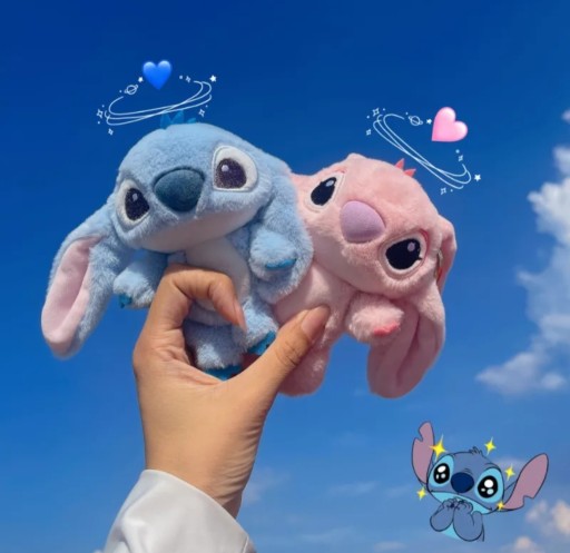 Keychain Stitch Prívesok na kľúče Plyš 3 farby na výber