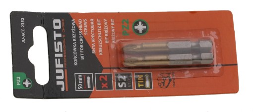 SKRUTKOVACIE HROTY PZ2 x 50 mm TITÁNOVÉ BROTY 2 ks