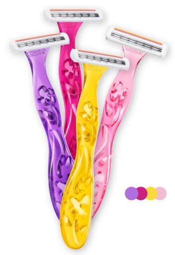 Holiaci strojček BiC Miss Soleil Color 4 ks.
