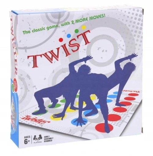 KLASICKÁ TWIST RODINNÁ ZRUČNOSTNÁ HRA VEĽKÁ MAT