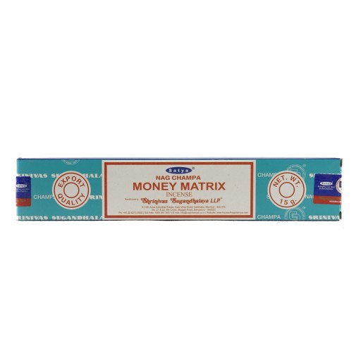 Vonné tyčinky SATYA NAG CHAMPA MONEY MATRIX